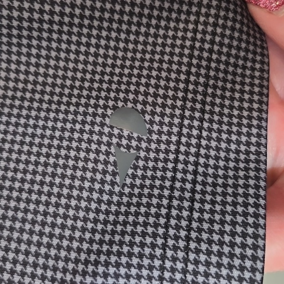 GRANDSLAM MENS XL GREY HOUNDSTOOTH POLO IN EXCELLENT CONDITION - Picture 3 of 5